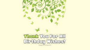 Thank You Birthday on Facebook 2