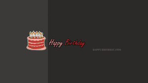 Wishing you Happy Birthday and Success