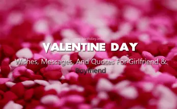 Valentine Day Wishes, Messages, And Quotes For Girlfriend & Boyfriend