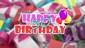 Happy 30th Birthday Wishes