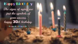 Happy 30th Birthday Wishes, Messages, And Quotes