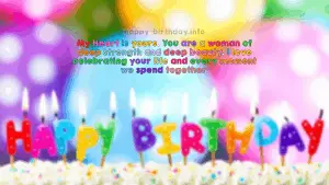 Happy Birthday Wishes For Wife