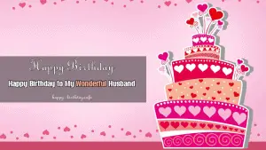 Happy Birthday Wishes For Husband 