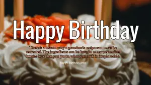 Happy Birthday Wishes For Grandma