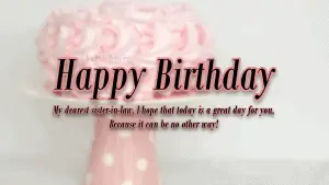 Happy Birthday Wishes For Sister in Law