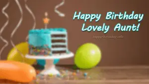 Happy Birthday Wishes For Aunt