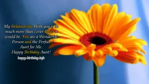 Happy Birthday Wishes For Aunt