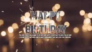Happy Birthday Wishes For Cousin 