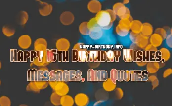 16th birthday wishes archives