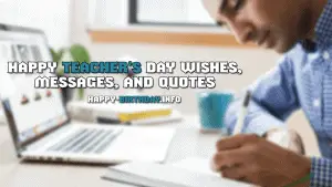 Happy Teacher's Day Wishes