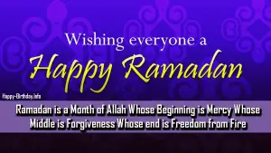 Happy Ramadan Wishes