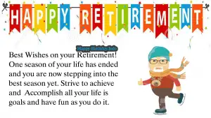 Happy Retirement Wishes