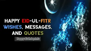 Happy Eid-Ul-Fitr Wishes