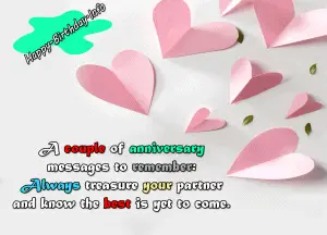 Happy Anniversary Wishes to You Both