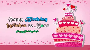 Happy Birthday Wishes to Boss