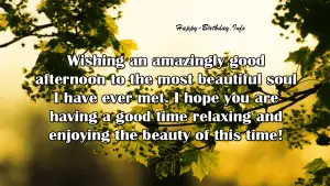 Good Afternoon Wishes