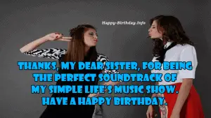 Happy Birthday Wishes For Sister