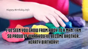 Happy Birthday Wishes For Brother