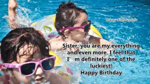 Happy Birthday Wishes For Sister