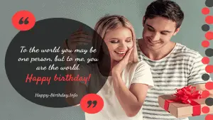 Happy Birthday Wishes For Wife