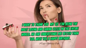 Happy Birthday Wishes For Sister