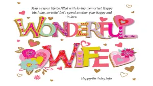 Happy Birthday Wishes For Wife