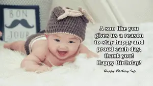 Happy Birthday Wishes For Son