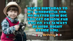 Happy Birthday Wishes For Son