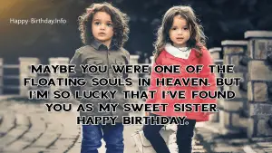 Happy Birthday Wishes For Sister