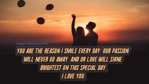 Romantic Happy Birthday Wishes For Boyfriend