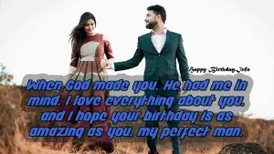 Romantic Happy Birthday Wishes For Boyfriend